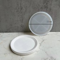 실리콘몰드 수제 석고 시멘트 금형둥근 저장 탱크 실리콘 금형 작은 항아리 보석 보관 상자 석고 DIY 도자, f-라운드