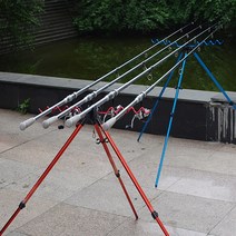 당일발송 CY 낚시 원투 낚시대 릴 거치대 받침대, 옵션2 5조 실버