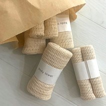 힐러스 순면 거품 샤워타올 생분해