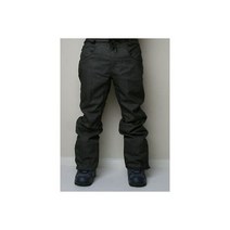 686 보드복 바지 남성 Stretch Rebel Shell Snowboard Pant (L) Black Denim L9W213-BLK