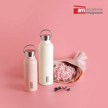 [KT알파쇼핑]am 마카롱 보온보냉병 500ml (그레이or핑크), 핑크