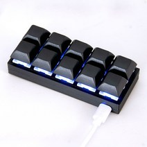 캐드마우스 무소음 프로그래밍 가능한 매크로 기계식 키보드 10 키 리눅스 윈도우 MacOS 지원 마이크, 04 Red switch magnetic, 01 1m cable