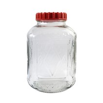대신 담금주병 유리병 매실병 과실주병 사각 15L, 2개