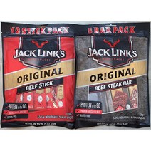 JACK LINKS 잭링크스 오리지널 비프 (스틱 스테이크 바 / 2종 택1) / 뉴질랜드