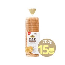 삼립 아침미소토스트 702g, 15봉