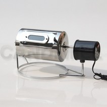 가정용로스터기 CANDIMILL 110V220VV 스테인레스 스틸 가정용 소형 커피 로스터 너트 곡물 콩 베이킹 프라, 02 110V without holes_01 미국