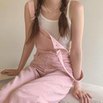 [랜덤플레이]핑크핑크 데일리 큐티 멜빵바지