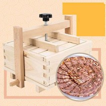 편육 만드는 압축기 머릿고기 틀 가정용 소형 프레스, M 15X15X9.5cm