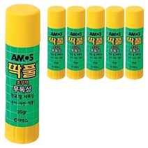 아모스 딱풀, 35g, 6개