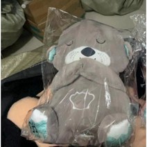 수면유도 인형 애착인형 잠자는 인형 수달 인형, 32cm20cm15cm280g