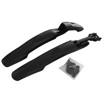 픽시 머드 가드 머스 흙받이 앞바퀴 뒷바퀴 안장 쌍 자전거 펜더 자전거 전면 및 후면 퀵 릴리스 사이클링 액세서리, 검은색