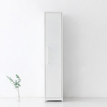 마켓비 PIDOR 철제수납장 캐비넷 긴세로 1문 4002000, 화이트 7068.5633