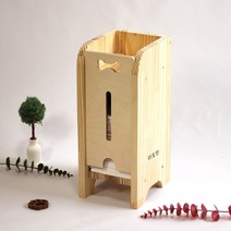 [배변패드 보관함] 원목 수납장 맞춤제작 - 각인무료, 각인안함