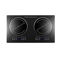 1구 원룸 하이라이트 2200W 스토브 내장 듀얼 쿠커 쿡탑 전기 세라믹 인덕션 더블 헤드, 03 induction cooker, 01 CN