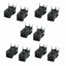 (주)승원전자 오디오잭 소켓 DC전원잭 외경2.5mm내경0.7mm PCB잭 기판 납땜 DC잭 전원전기잭 PCB패널마운트 PCB용부품, SDP0014-2.5mm-.0.7mm PCB잭