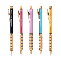 펜텔 그래프기어1000 골드에디션 (한정판) 0.5mm, PG1015LGP-핑크