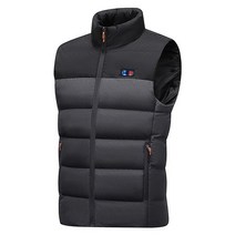 겨울 열 조끼 11 장소 영역 열 의류 빨 야외 난방 재킷 접합 전기 가열 조끼 온도 조절