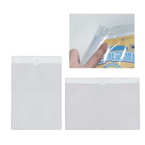 투명 표지판 안내판 A4 사이즈 이름판 10P생산관리서 생산노트 생산양식지 생산지시서 서식 작업서류 작업서식지 작업양식지 안내판 표지 팻말 생산관리 자재관, 세로형 10개