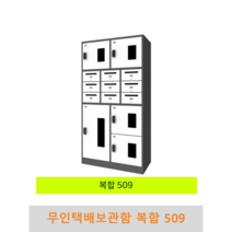 무인 택배&우편 보관함 복합 509, DK락