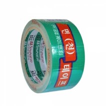 금성 녹색 면테이프16mmx6M 48mmx25M 48mmx10M, 1개, 48mmx25M녹색