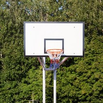 빨간색 + 흰색 + 파란색 전천후 농구 그물 성인용 야외 실내 후프, 단일옵션