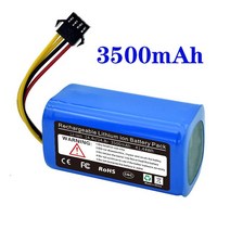 로봇청소기 배터리 호환 Haier 로봇 Xshuai HXS-C3 진공 청소기 스위퍼 리튬 이온 18650 교체 14.4V/14.8V, [03] 3500mAh