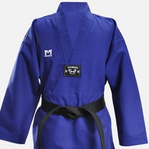 합기도 하복 품새 태권도복 청색 유도 유단자 운동복 밸트 민소매 띠 공인 골지 가라데 SG 160-200호-72394EA azcommerce*279132718BE