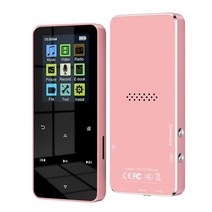 mp4 휴대용 헤드폰 라디오, 분홍색, 32GB