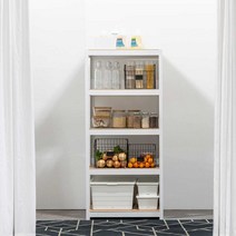 홈던트하우스 조립식 철제 선반 5단, 홈던트하우스 선반 800x300x1200 5단 화이트