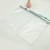 문서 종이 서류 보관 키핑케이스 파일 홀더 지퍼백 A5