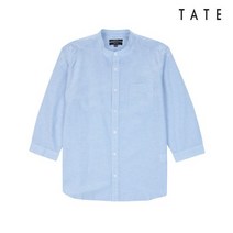 [테이트] 남성 헨리넥 7부 린넨 셔츠_KA8U4-MRC030