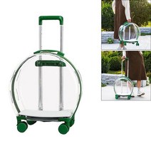 강아지유모차가드 애견 반려견 Portable Pet Cat Stroller Dog Backpack Transparent Trolley Case Rolling, 07 Standard Edition