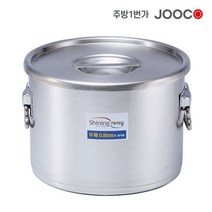 주코(JOOCO)스텐식깡 스텐소도와 주방용 업소용 국통 육수통 급식 위생통 위생용기, 50GL 190리터 635x330