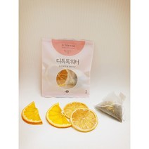 디톡톡 티잰 콜록톡15데이 레몬 오렌지 박하 생강 건조과일 허브차, 콜록톡 15day