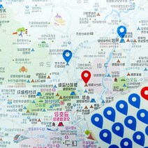 전국 캠핑지도 대한민국 국내 여행지 관광지 맵 64659894EA
