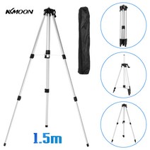 KKmoon 레이저 레벨기용 스탠드 삼각대 1.5M 통용형, 1개