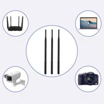 각도조절 캠핑카 공유기 안테나 2.4GHZ 9DBI 38cm