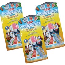폴라레티 해피썸머 400ml x 3팩 얼려먹는 4가지맛 과일맛주스바