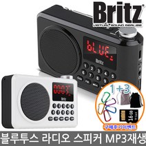 BZ-LV990 휴대용 블루투스 스피커 효도 FM 라디오 MP3재생 TF카드지원 이어폰단자 폴더이동 등산 캠핑 낚시, 블랙