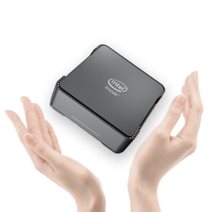 한뼘 컴퓨터 미니 PC 사무용 가정용 주식용 소형 피씨 초미니 데스크탑 올인원 본체, 8GB, 128GB