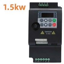 주파수변환기 산업용변압기 220V 380V 경제적 인 VFD 가변 주파수 드라이브 컨버터 인버터 0.75/1.5/2.2/4, 01 1PH220V -3PH220V, 02 1.5KW