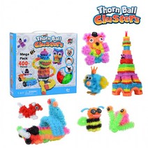 Thornball Clusters/가시볼블럭놀이/인형만들기/장난감/위드코리아/수입대행전문, 상세페이지 참조