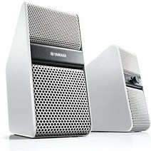무선스피커 유선 북셀프 소형 야마하 nx-50 파워드 blk일본배송, 화이트