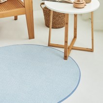 [모두의러그] 데일리 단모 극세사 사계절 러그 150X150 원형