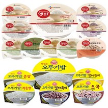 CJ 햇반 | 맛있는 오뚜기밥 | | 현미 잡곡 흑미 오곡 솥반 즉석밥 8/18/24/36개, CJ제일제당 햇반 매일잡곡밥 210g 24개
