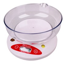 경인산업 전자 주방저울 KT 2000 3000 5000 계량그릇 2~5kg, (경인디지털주방저울 KT-5000)