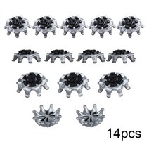 구두굽 교체 수선 14 개대 골프 신발 스파이크 스터드 빠른 트위스트 클리트 softspikes 미끄럼 방지 골프 신발 스파이크 골프 액세서리