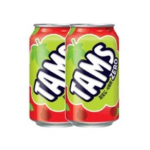 롯데칠성 탄산음료 탐스 제로 청포도석류향 음료수 청량감 학교간식 355ml 24캔 1세트, 2세트
