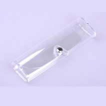 투명 PVC 안경 케이스 선그라스 돋보기 보관함 안경집 상자 가벼운 파우치 여행용 휴대용