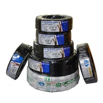 IEC-02 KIV 케이블 1.5SQ 부터 25SQ 배선용 조작전선 1롤 단위 판매, 10SQ 100m